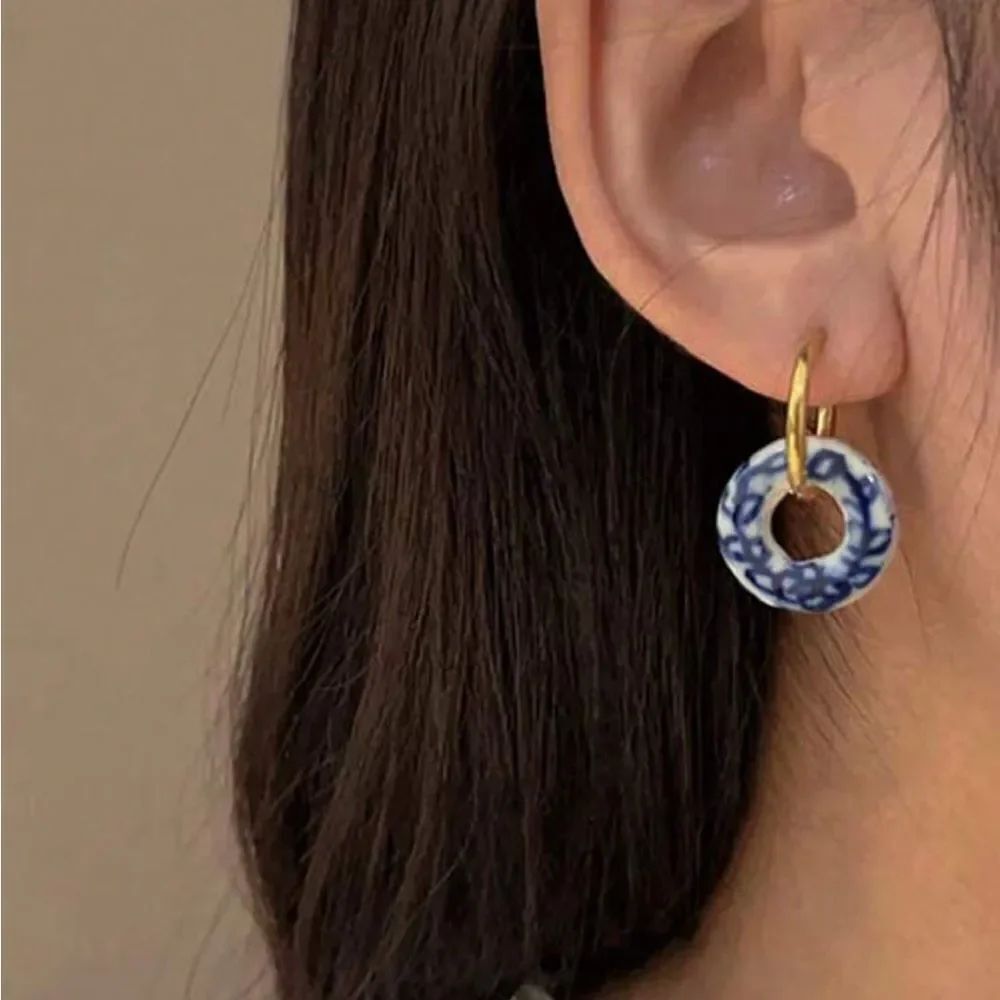 Vintage Hoop Earrings S954